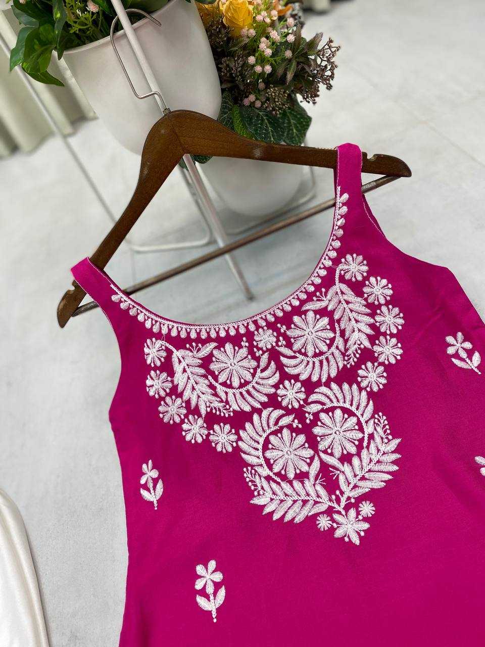 Ynf Rayon RIN110 364 Suits & Dresses Western Wears Festive Collections Wholesale Palazzo Suit Casual Dresses Embroidered Dresses Manufacturer