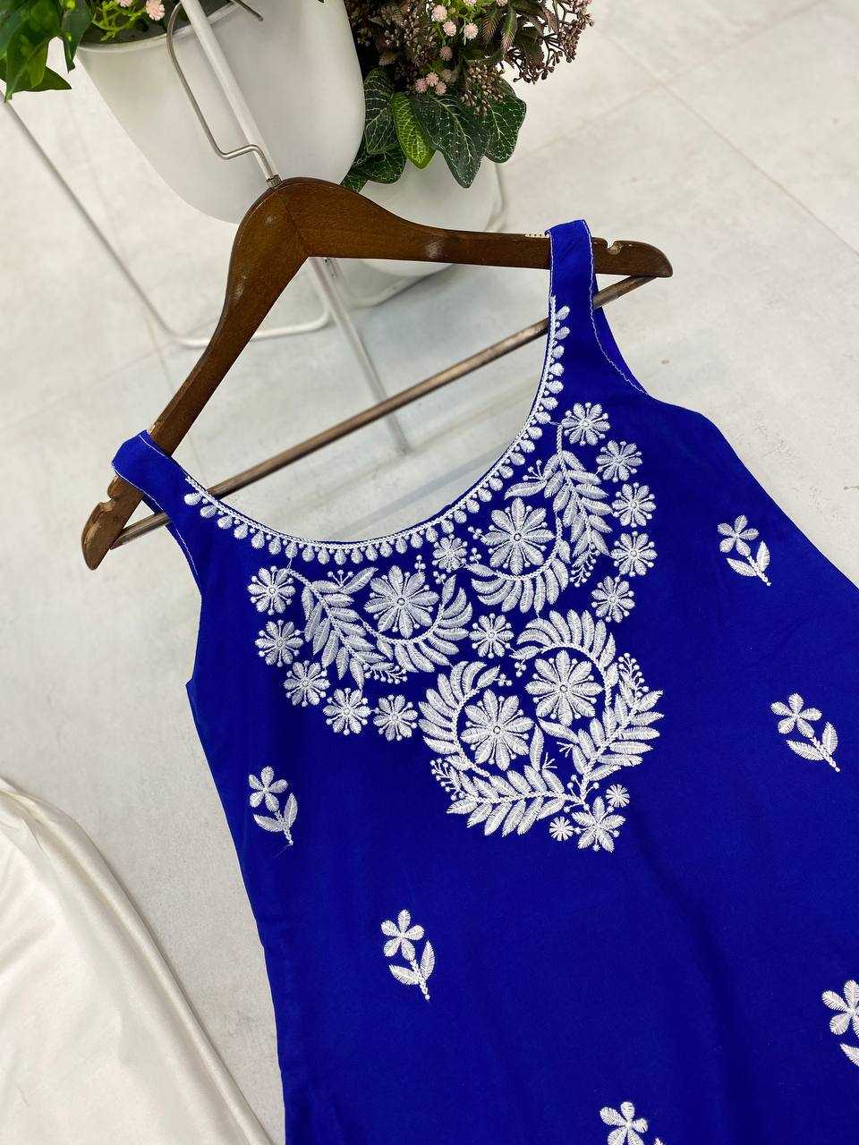 Ynf Rayon RIN110 364 Suits & Dresses Western Wears Festive Collections Wholesale Palazzo Suit Casual Dresses Embroidered Dresses Manufacturer