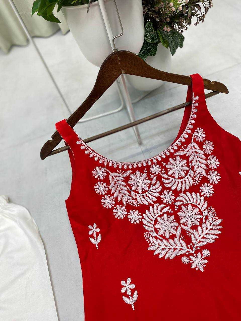 Ynf Rayon RIN110 364 Suits & Dresses Western Wears Festive Collections Wholesale Palazzo Suit Casual Dresses Embroidered Dresses Manufacturer