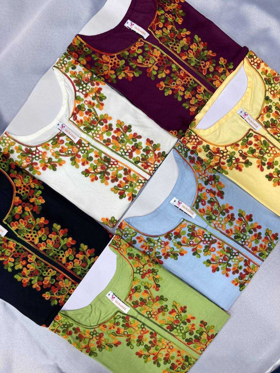 Ynf Rayon RIN188 Navratri Special Kurti Western Wears Festive Collections Wholesale Casual Kurtis Rayon Kurtis Chikankari Kurtis Manufacturer