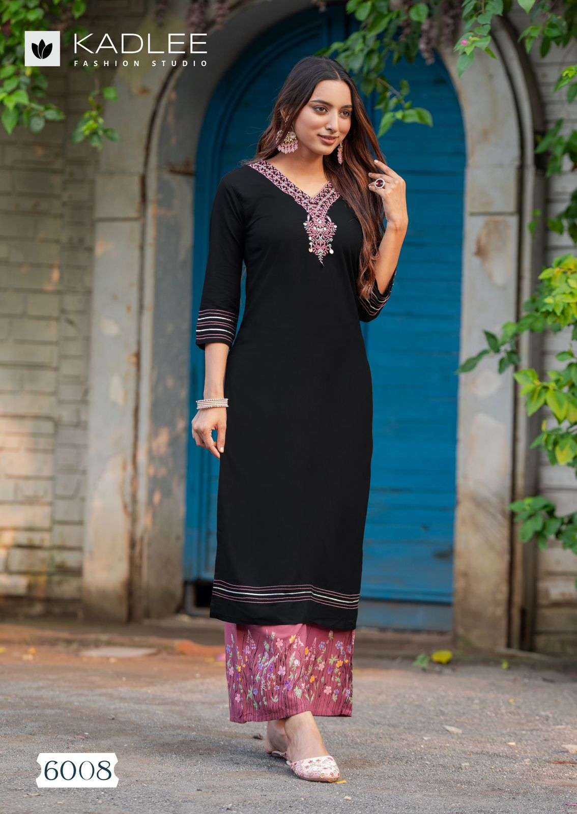 Ynf Rayon RIN190 KADLEE-Kaveri Vol 2 Setwise Collections Wholesale Kurtis Catalogs Manufacturer