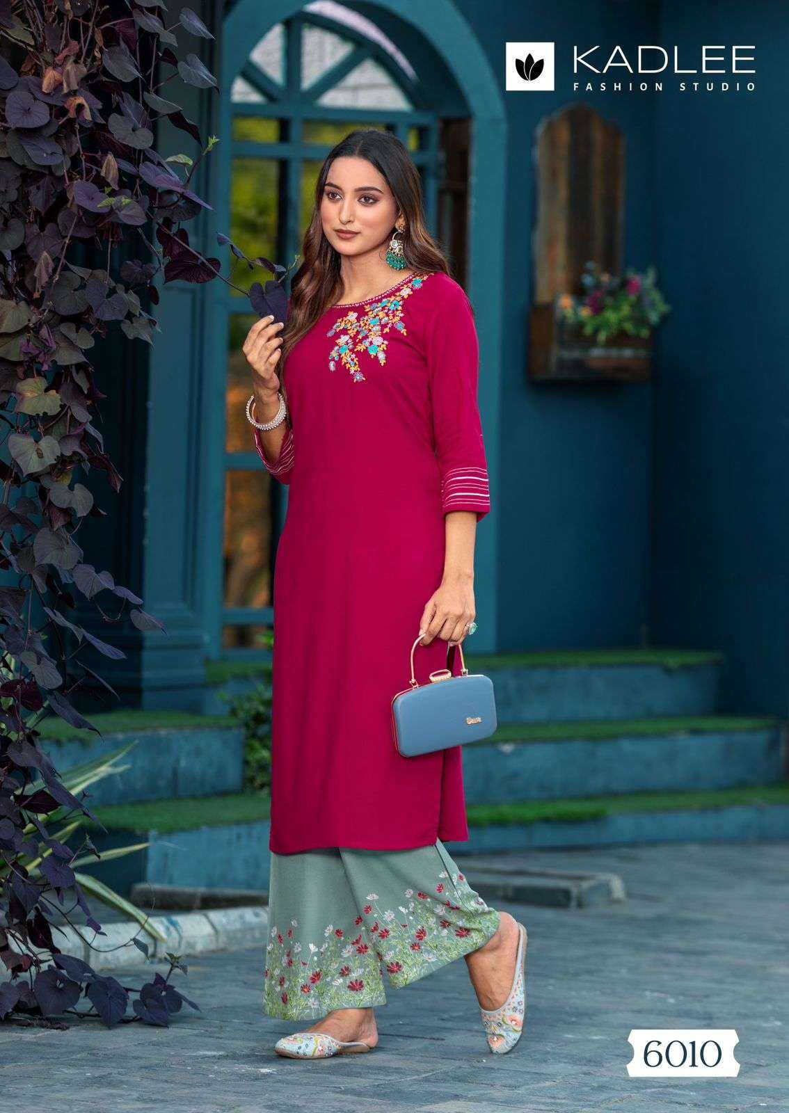 Ynf Rayon RIN190 KADLEE-Kaveri Vol 2 Setwise Collections Wholesale Kurtis Catalogs Manufacturer