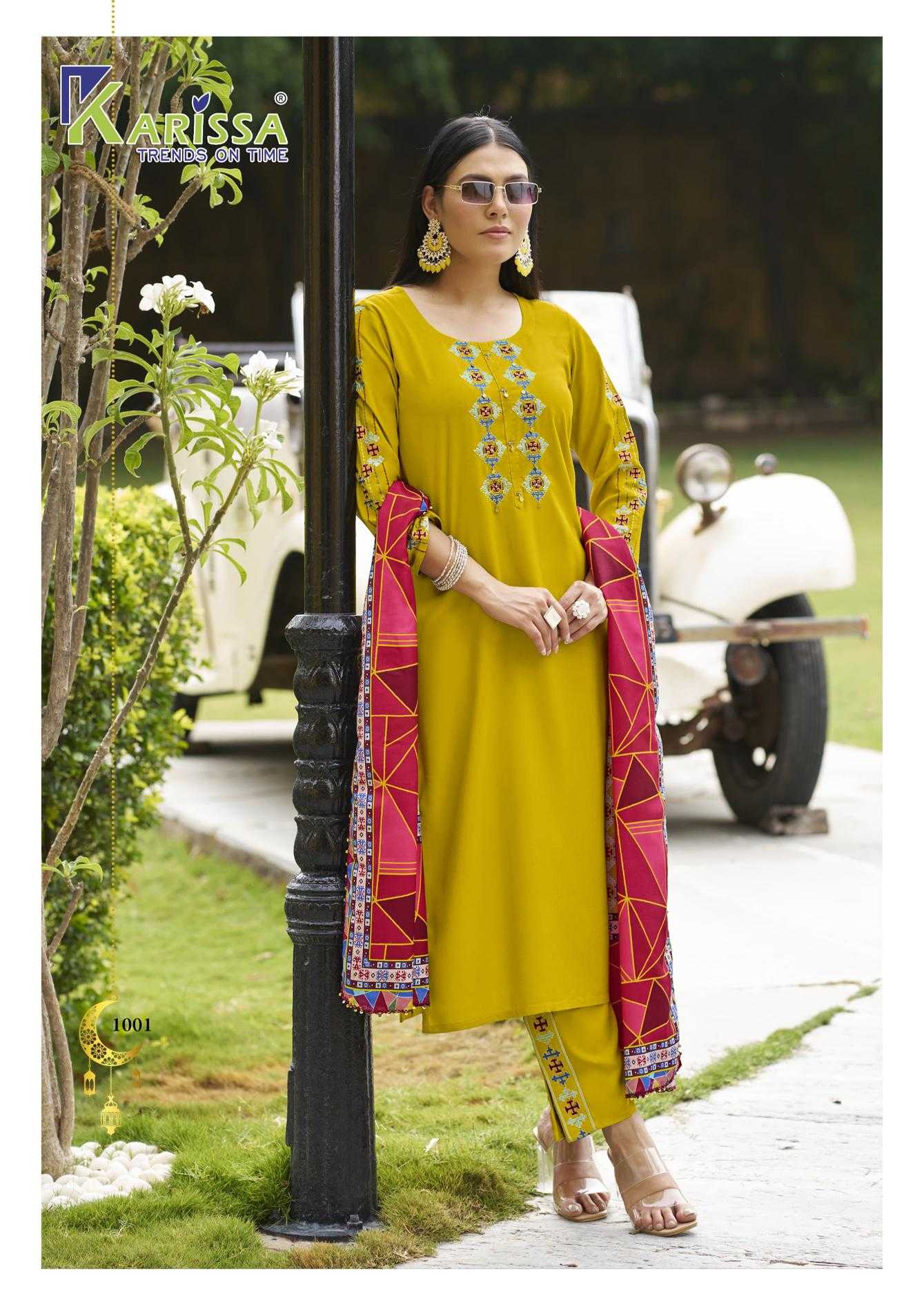 Ynf Rayon RIN190 KARISSA-ANIKA Setwise Collections Wholesale Kurtis Catalogs Manufacturer