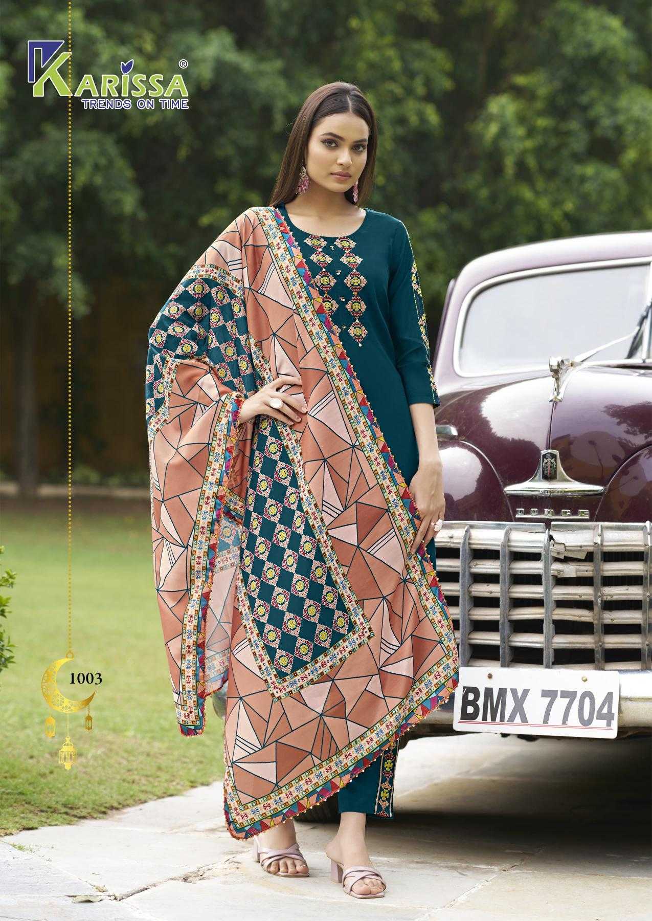 Ynf Rayon RIN190 KARISSA-ANIKA Setwise Collections Wholesale Kurtis Catalogs Manufacturer