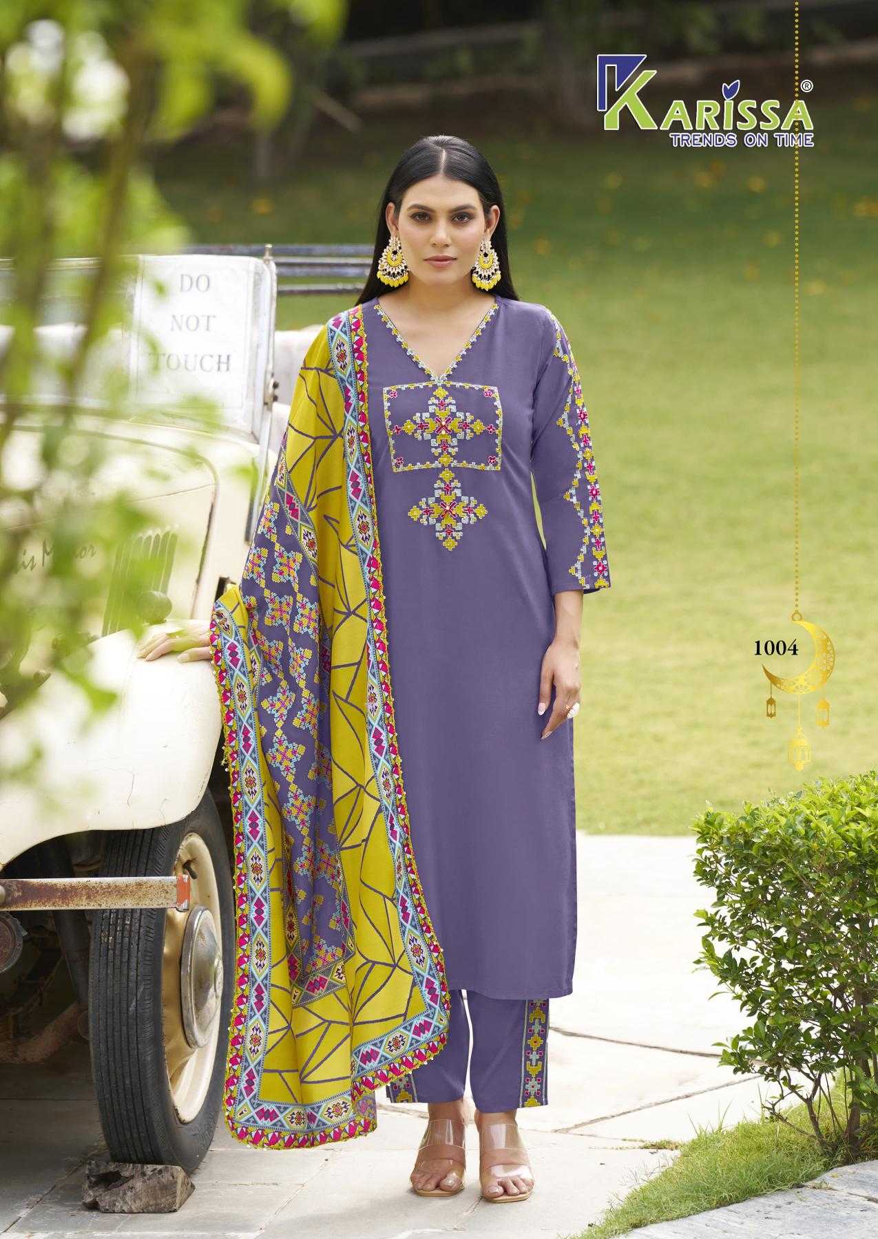 Ynf Rayon RIN190 KARISSA-ANIKA Setwise Collections Wholesale Kurtis Catalogs Manufacturer