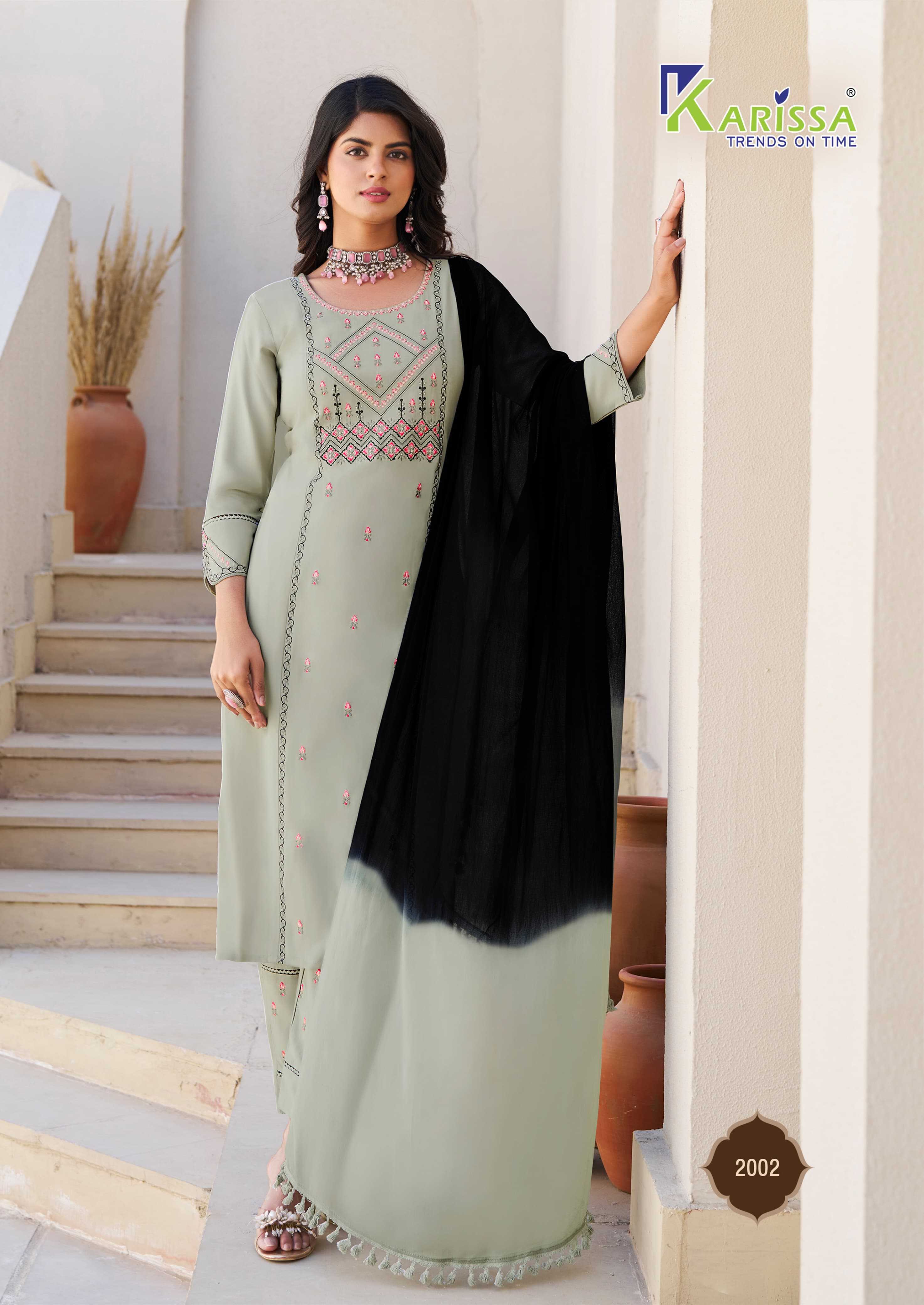 Ynf Rayon RIN190 KARISSA KASIDA vol-2 Setwise Collections Wholesale Kurtis Catalogs Manufacturer