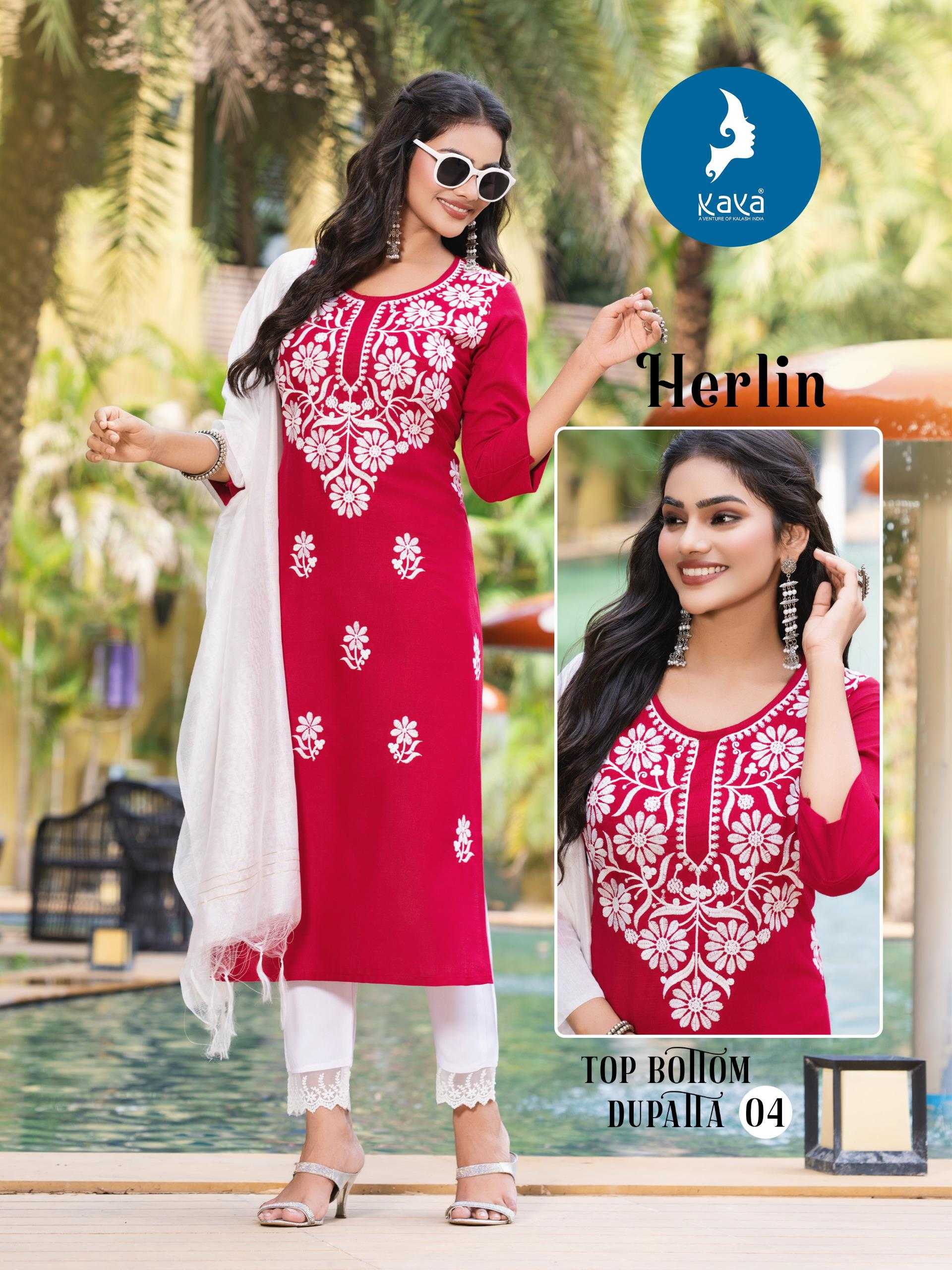 Ynf Rayon RIN190 KAYA HERLIN Setwise Collections Wholesale Kurtis Catalogs Manufacturer