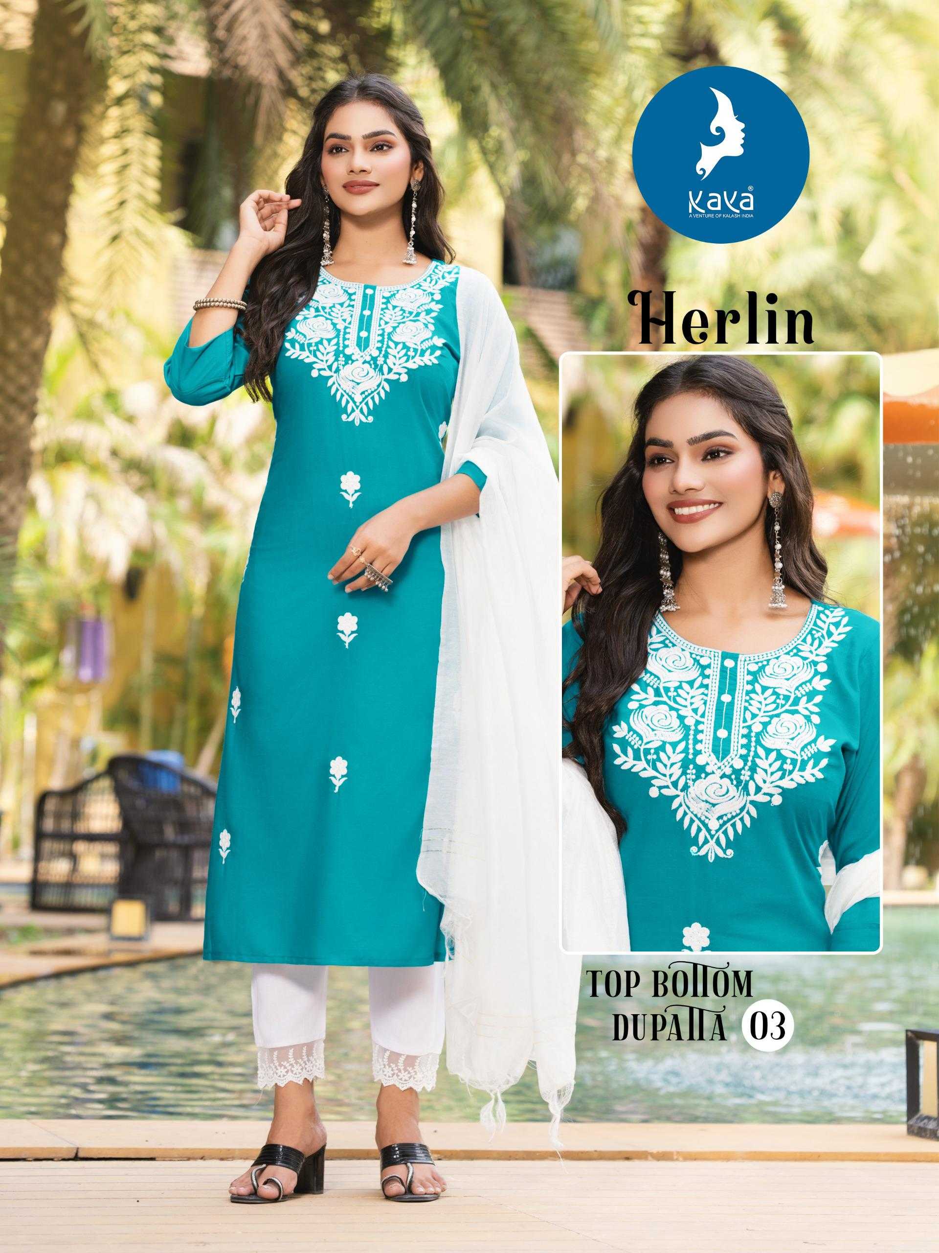 Ynf Rayon RIN190 KAYA HERLIN Setwise Collections Wholesale Kurtis Catalogs Manufacturer