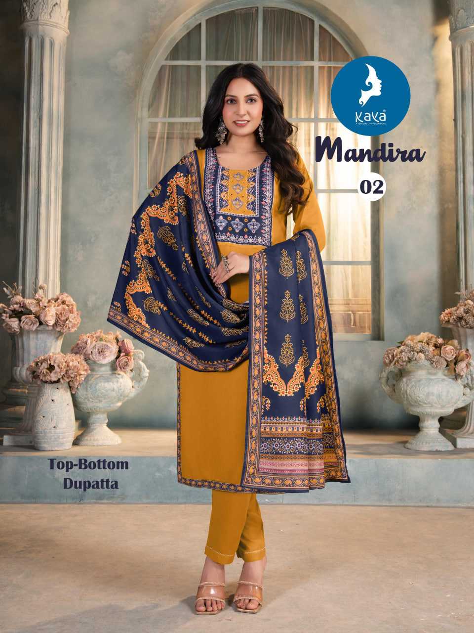 Ynf Rayon RIN190 KAYA MANDIRA Setwise Collections Wholesale Kurtis Catalogs Manufacturer