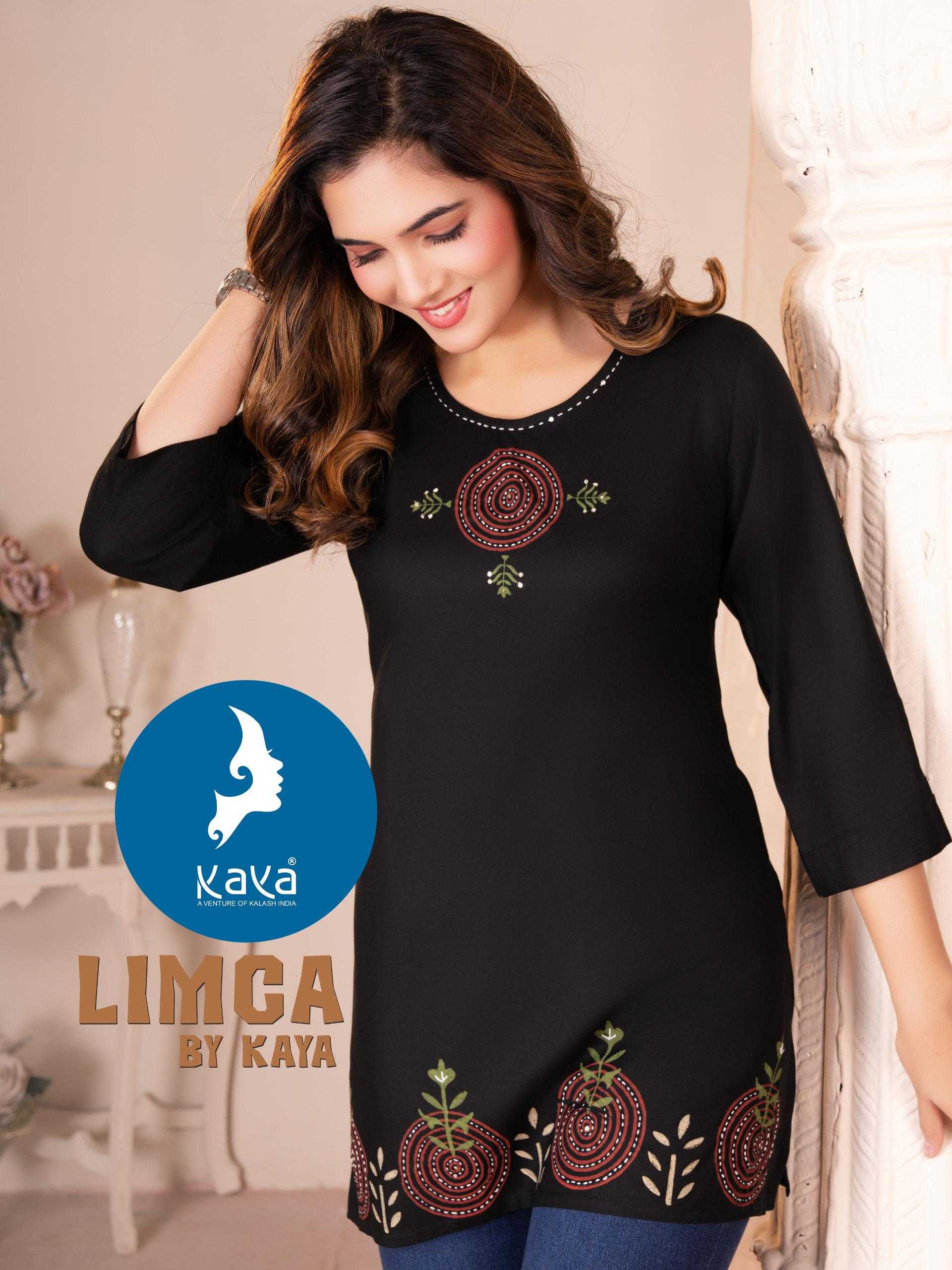 Ynf Rayon RIN190 LIMCA Setwise Collections Wholesale Kurtis Catalogs Manufacturer
