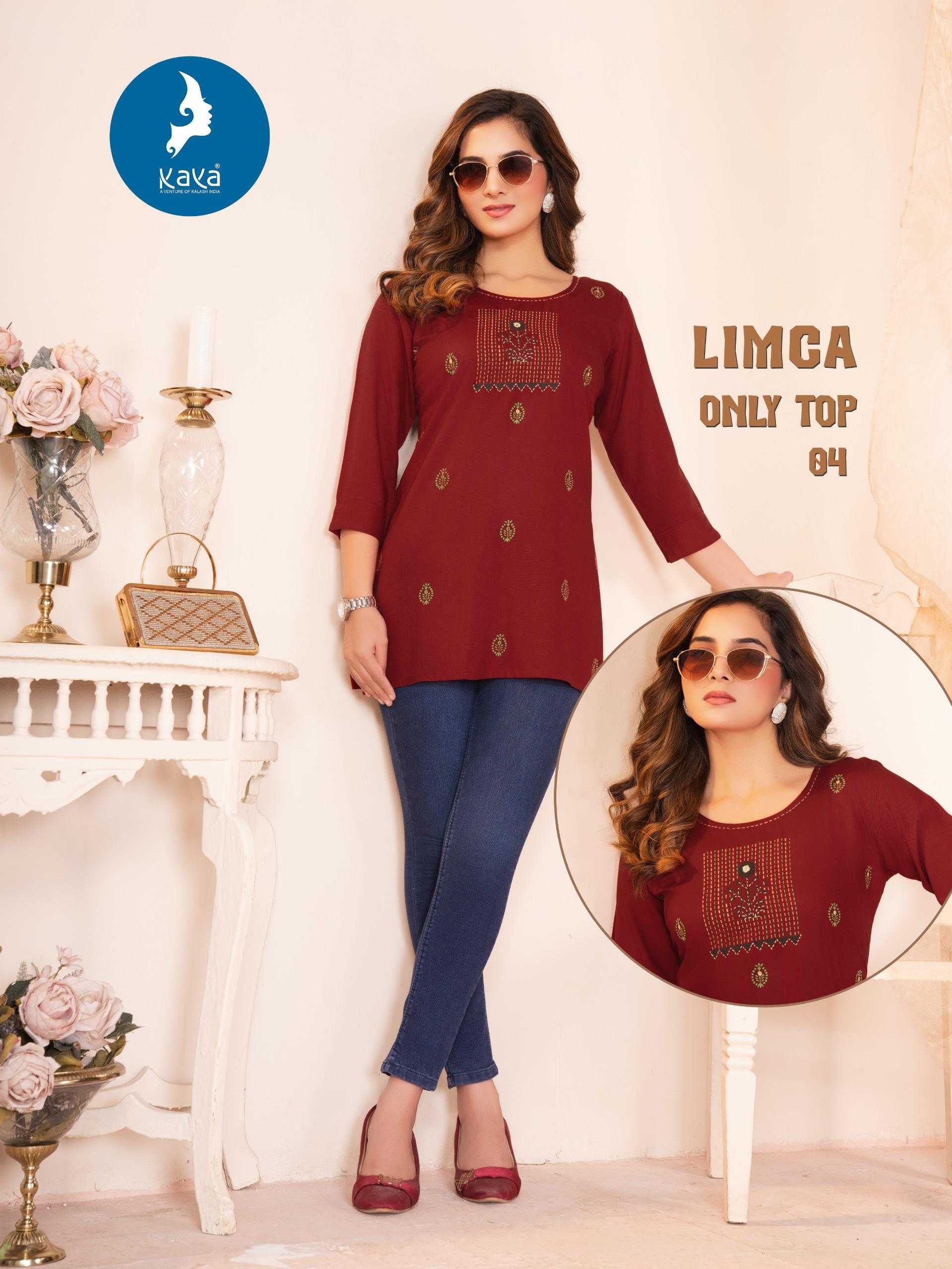 Ynf Rayon RIN190 LIMCA Setwise Collections Wholesale Kurtis Catalogs Manufacturer