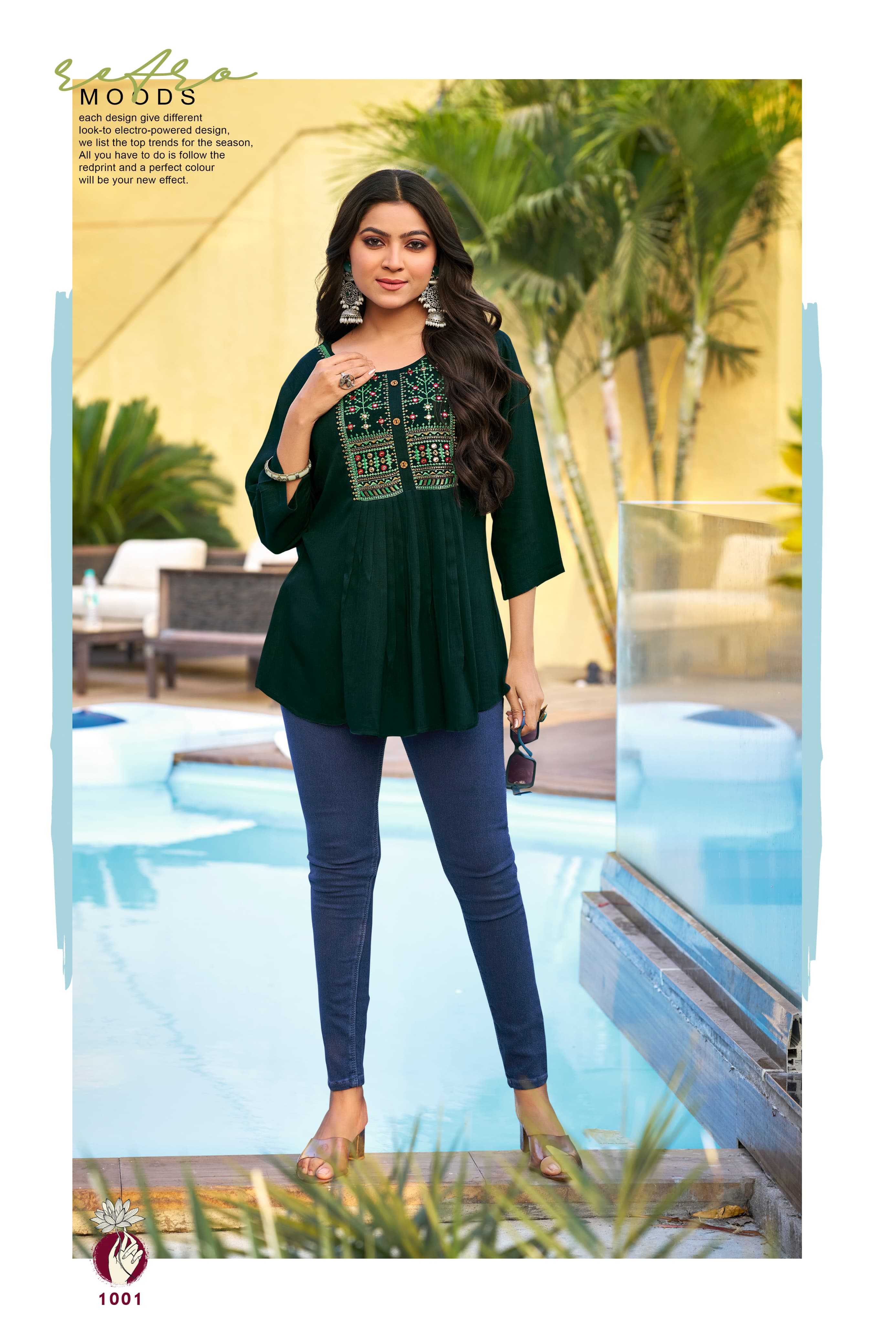Ynf Rayon RIN190 SANA Vol 04 Setwise Collections Wholesale Kurtis Catalogs Manufacturer