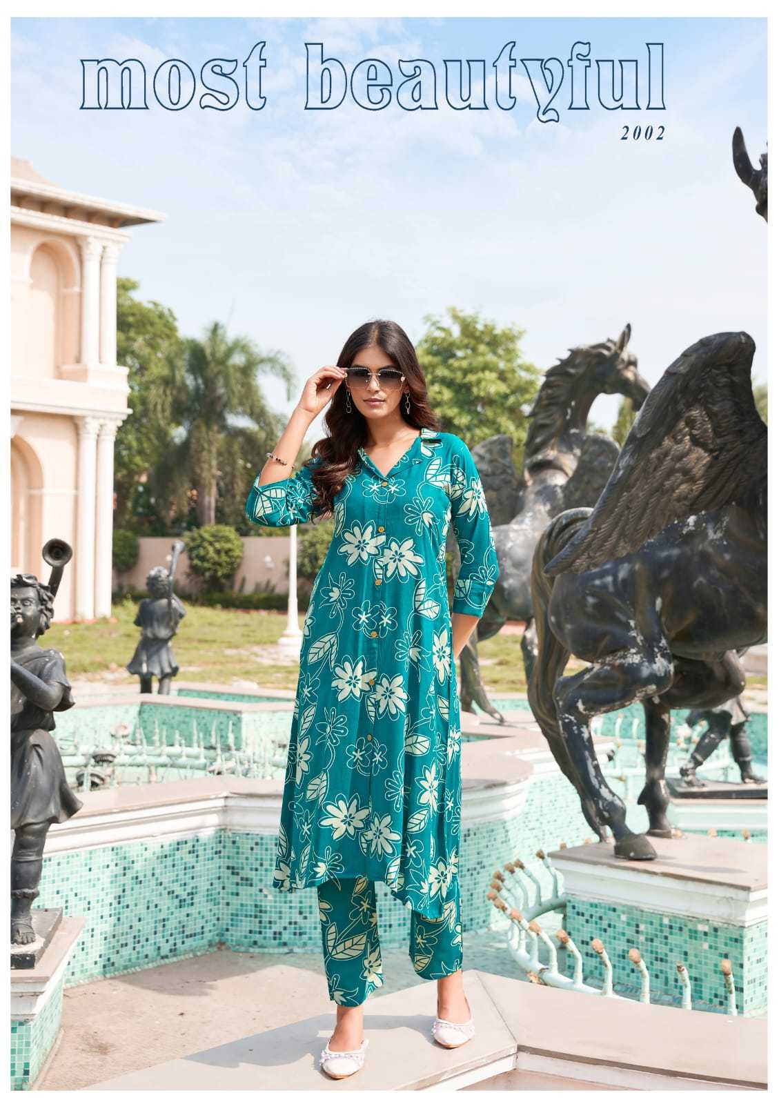 Ynf Rayon RIN190 TIPS & TOPS-TRENDY TOUCH Vol 02 Setwise Collections Wholesale Kurtis Catalogs Manufacturer
