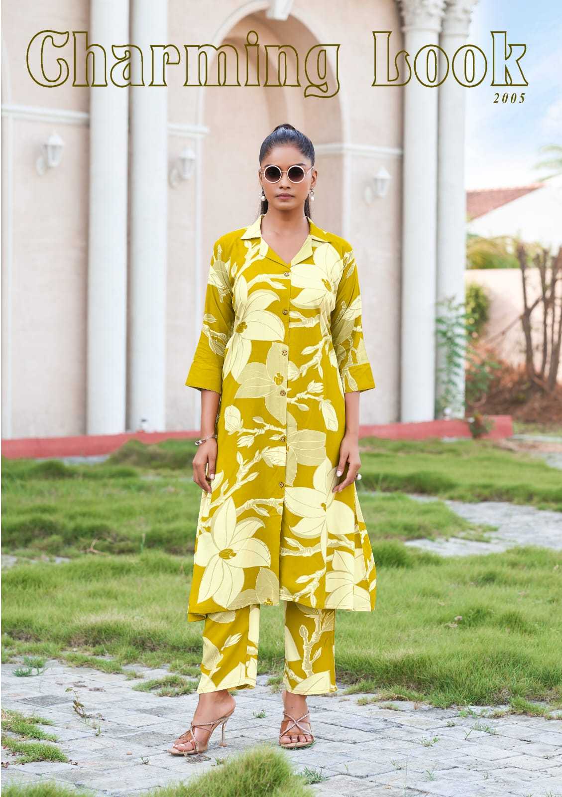 Ynf Rayon RIN190 TIPS & TOPS-TRENDY TOUCH Vol 02 Setwise Collections Wholesale Kurtis Catalogs Manufacturer