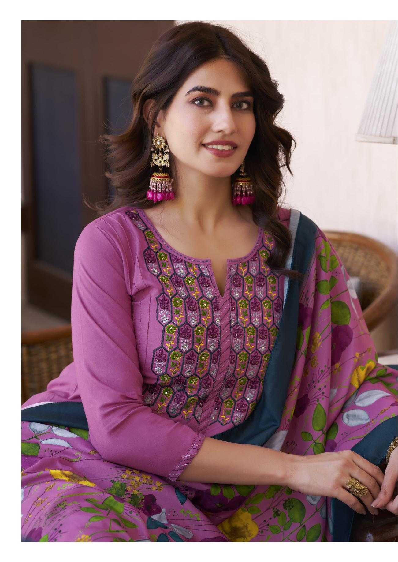Ynf Rayon RIN190 WOODEE-SIYONI Setwise Collections Wholesale Dresses & Suits Catalogs Manufacturer