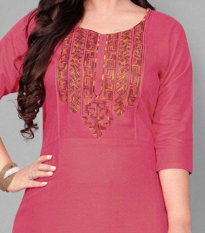 Ynf Rayon RIN222 95 Kurti Wholesale Designer Kurtis Rayon Kurtis Embroidered Kurtis Manufacturer