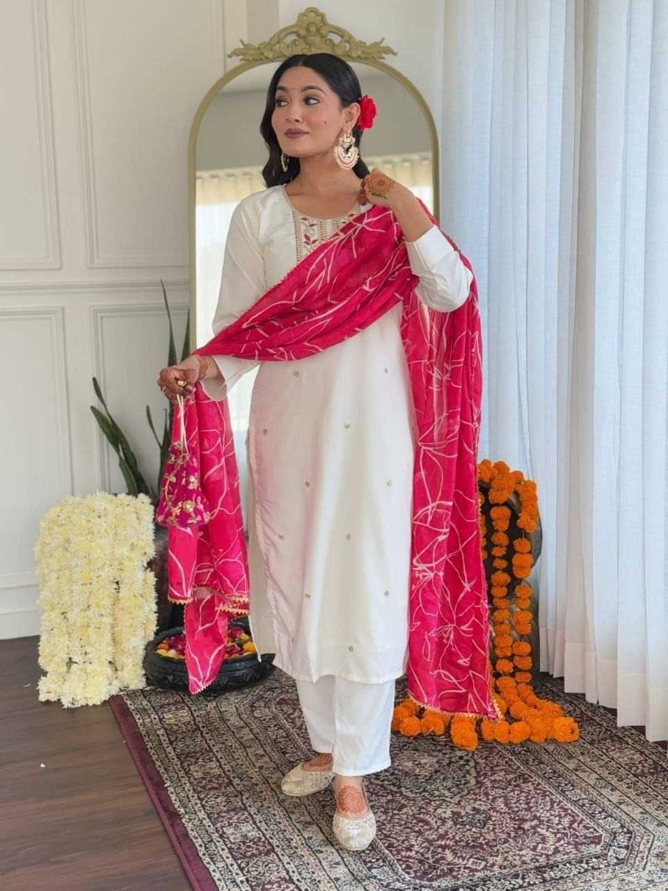 Ynf Rayon RIN222 S1 Suits & Dresses Festive Collections Wholesale Printed Suits Embroidery Suits Onam Collections Manufacturer