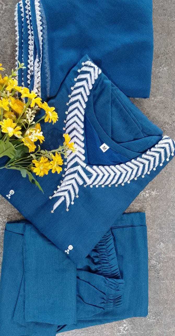 Ynf Rayon RIN222 SI-174 Kurti Wholesale Rayon Kurtis Embroidered Kurtis Kurti With Pants Manufacturer