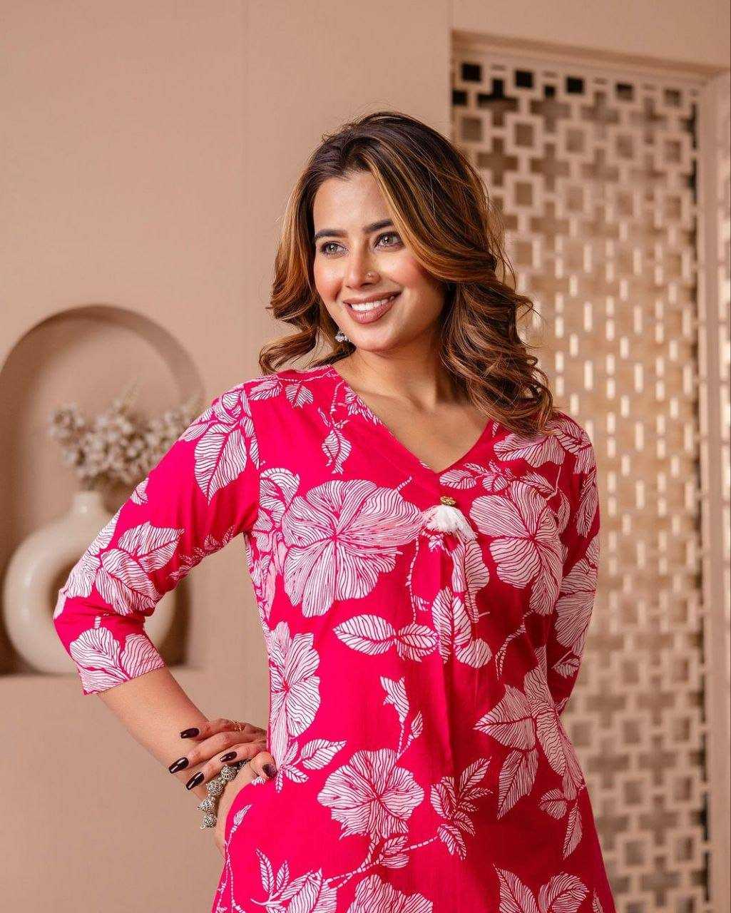 Ynf Reyon Cotton RIN131 210 Western Wears Wholesale Co-ord Set Manufacturer