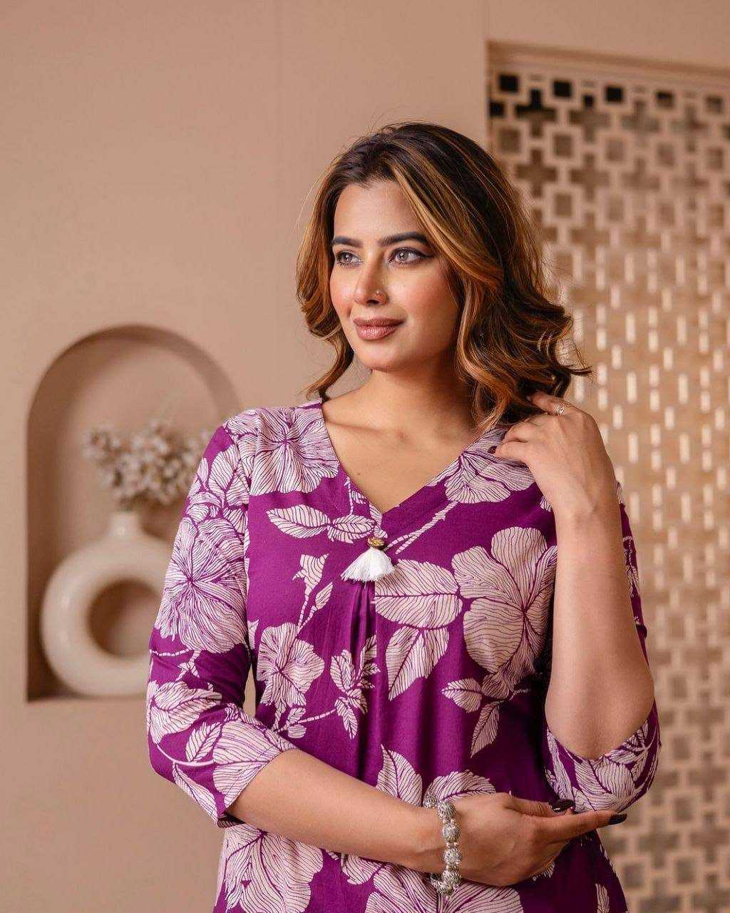 Ynf Reyon Cotton RIN131 210 Western Wears Wholesale Co-ord Set Manufacturer