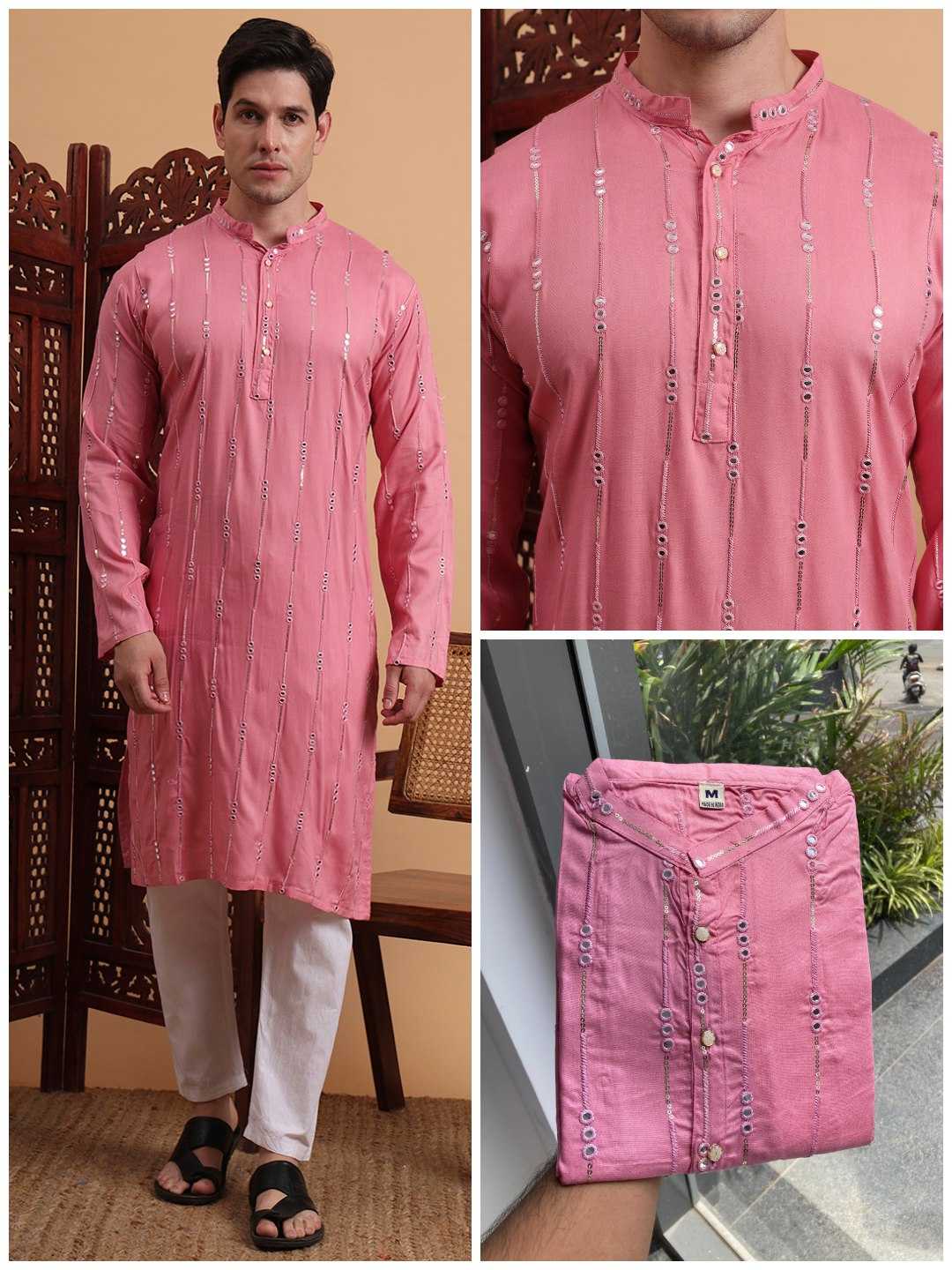 Ynf Reyon Cotton RIN188 KILLER6 Mens Wear Wholesale Mens Kurtas Men Cotton Kurta Men Wedding kurta Manufacturer