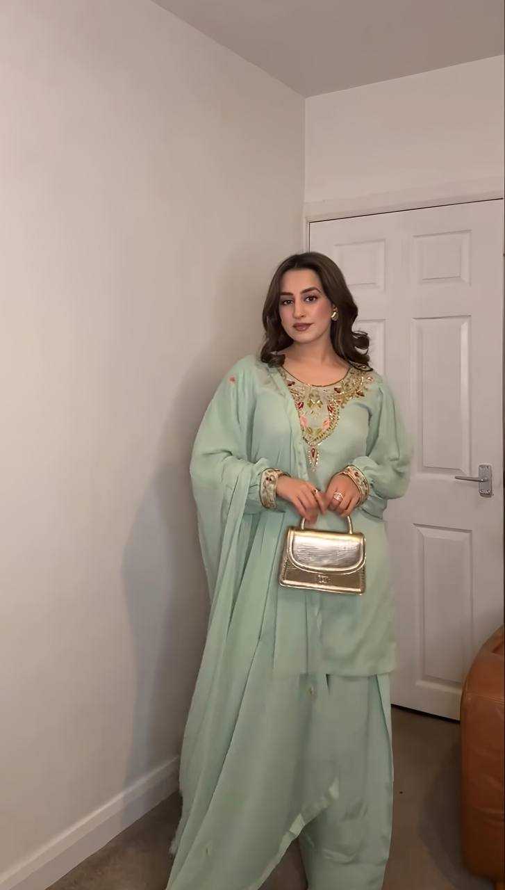 Ynf Satin KESH499 854 Suits & Dresses Wholesale Ladies Suits Palazzo Suit Silk Suits Manufacturer