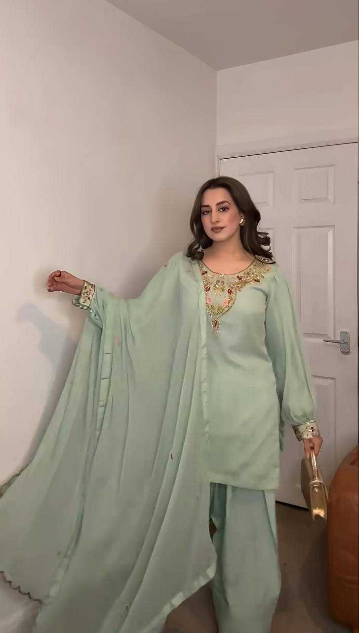 Ynf Satin KESH499 854 Suits & Dresses Wholesale Ladies Suits Palazzo Suit Silk Suits Manufacturer