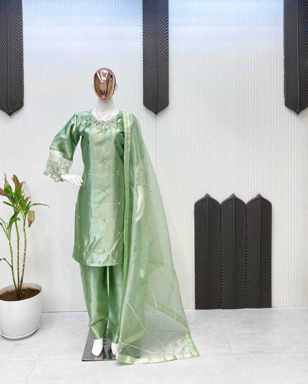 Ynf Satin RIN141 1953 Suits & Dresses Wedding Collections Festive Collections Wholesale Ladies Suits Embroidery Suits Party wear suits Manufacturer