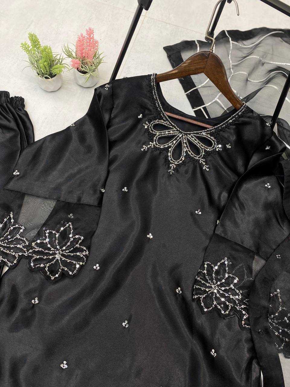 Ynf Satin RIN141 1953 Suits & Dresses Wedding Collections Festive Collections Wholesale Ladies Suits Embroidery Suits Party wear suits Manufacturer