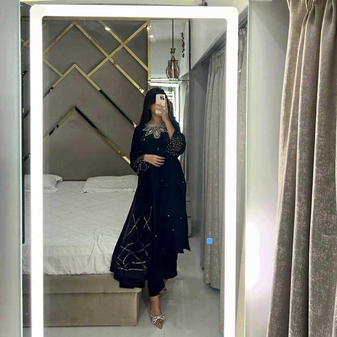 Ynf Satin RIN141 1953 Suits & Dresses Wedding Collections Festive Collections Wholesale Ladies Suits Embroidery Suits Party wear suits Manufacturer