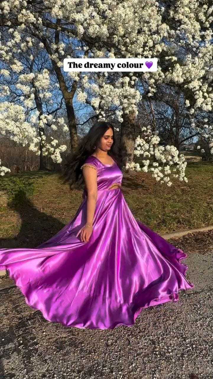 Ynf Satin RIN157 3196 Gowns Plus Size Collections Wholesale Party Gowns Designer Gowns Satin Gowns Manufacturer