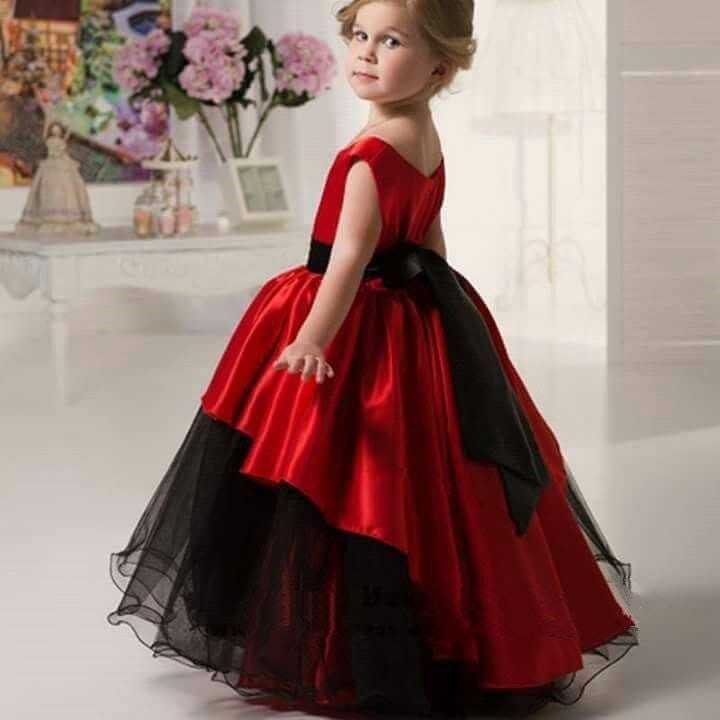 Ynf Satin RIN157 8151 Kids Wear Wholesale Kids Gown Kids Ethnic Gowns Manufacturer