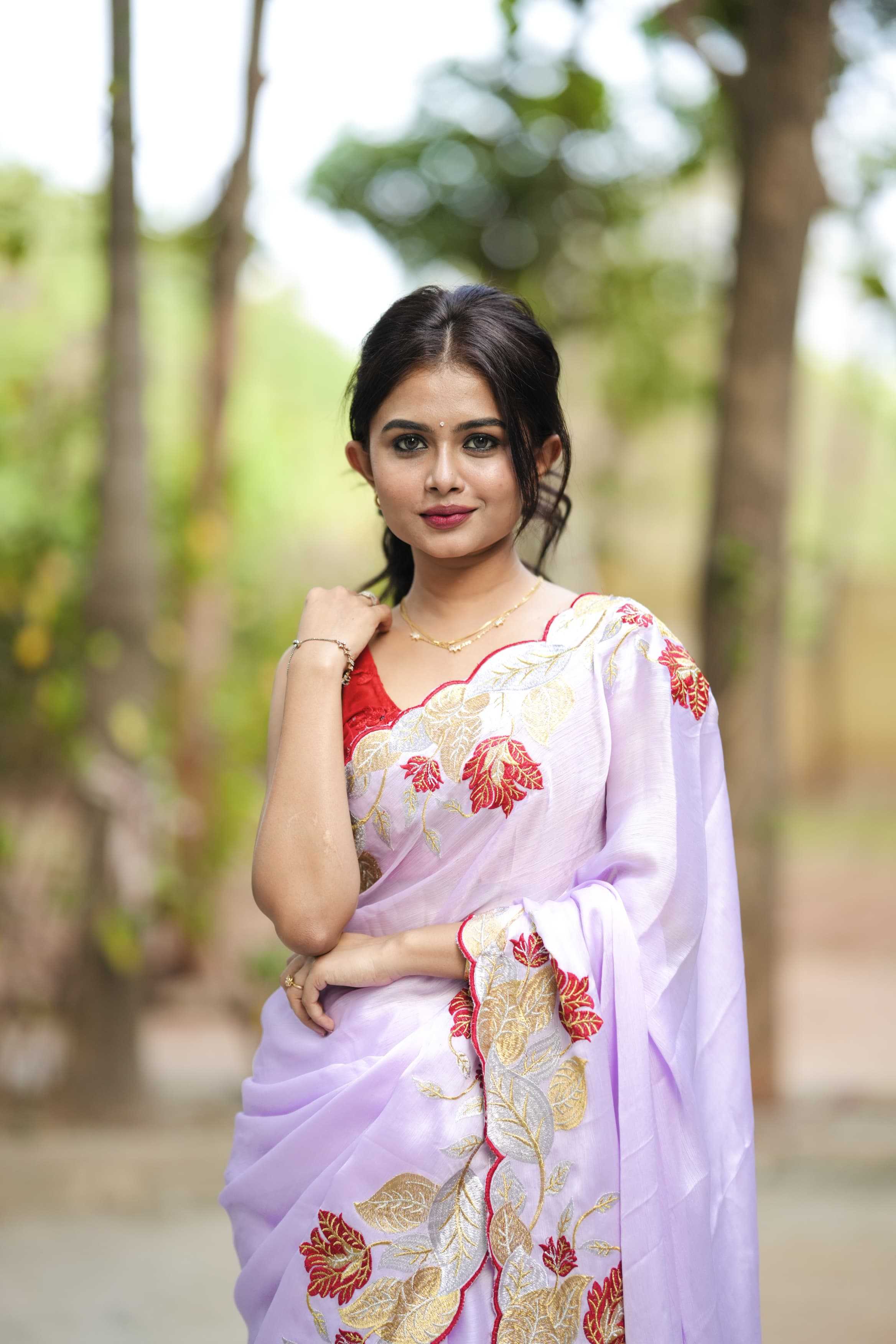 Ynf Satin RIN209 SAANJH Sarees Wedding Collections Festive Collections Wholesale Designer Sarees Embroidered Sarees Satin Sarees Manufacturer