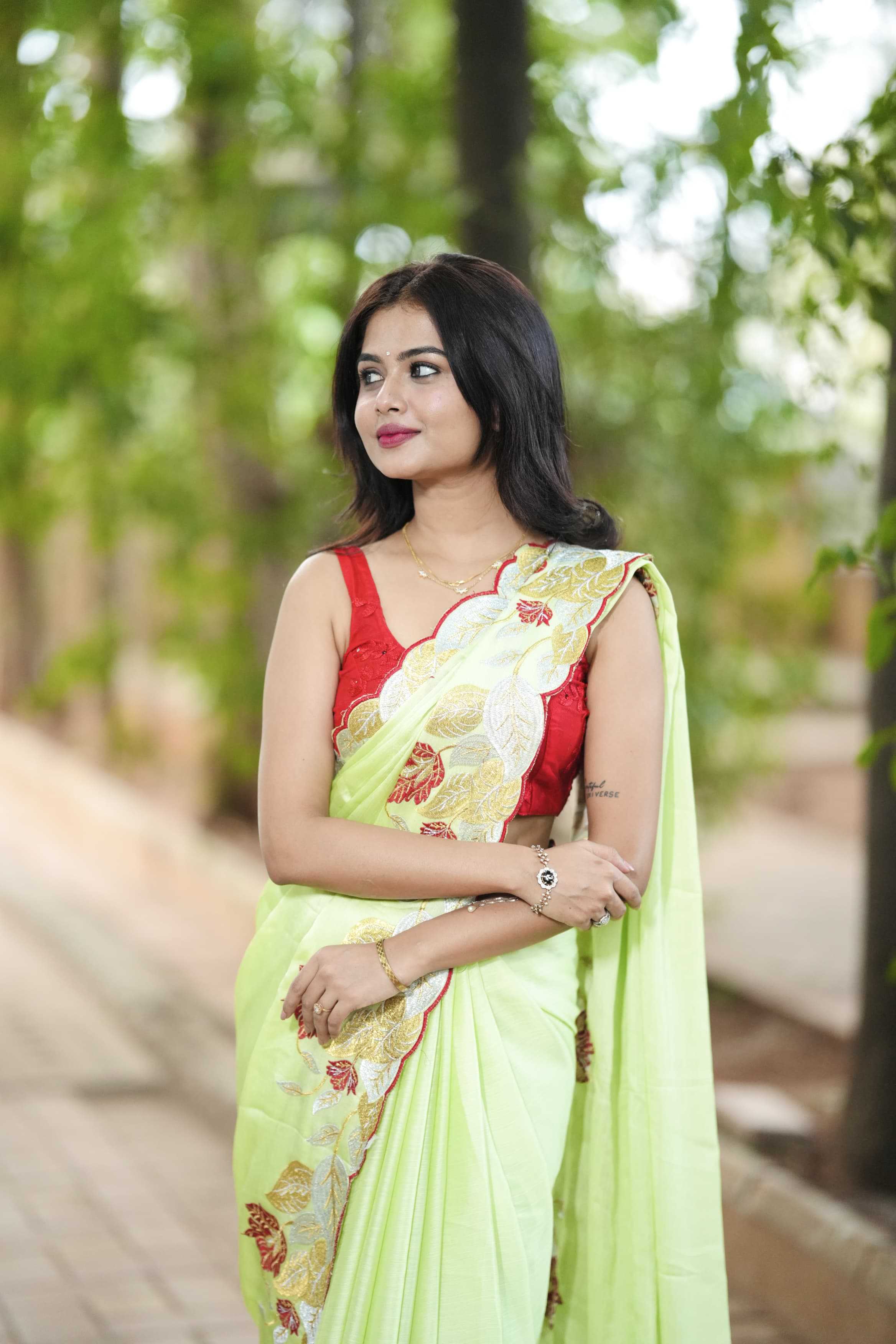 Ynf Satin RIN209 SAANJH Sarees Wedding Collections Festive Collections Wholesale Designer Sarees Embroidered Sarees Satin Sarees Manufacturer