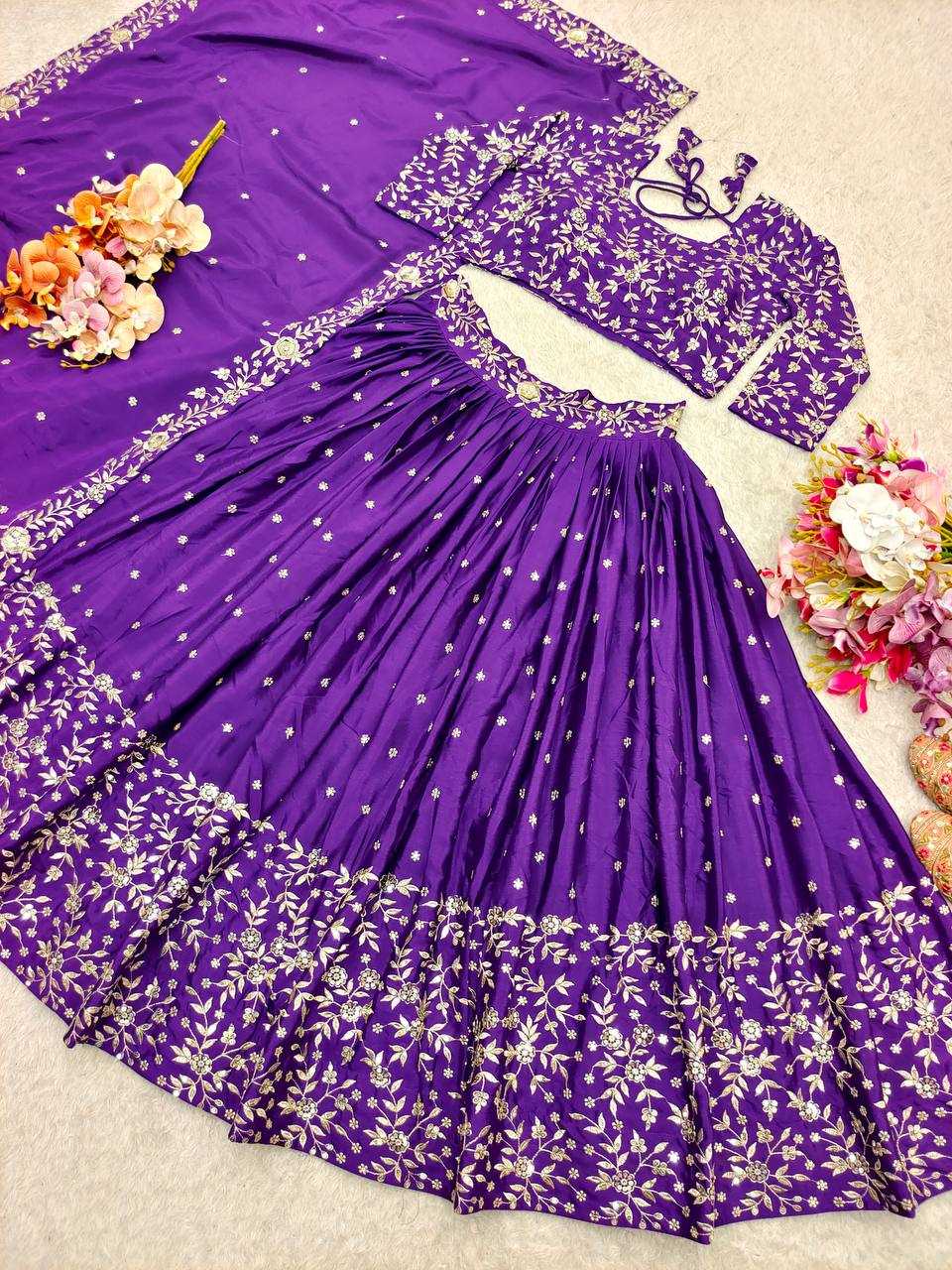 Ynf Satin Silk KESH506 145 Lehengas Wedding Collections Festive Collections Wholesale Embroidered Lehenga Designer Lehenga Choli Lehenga With Dupatta Manufacturer