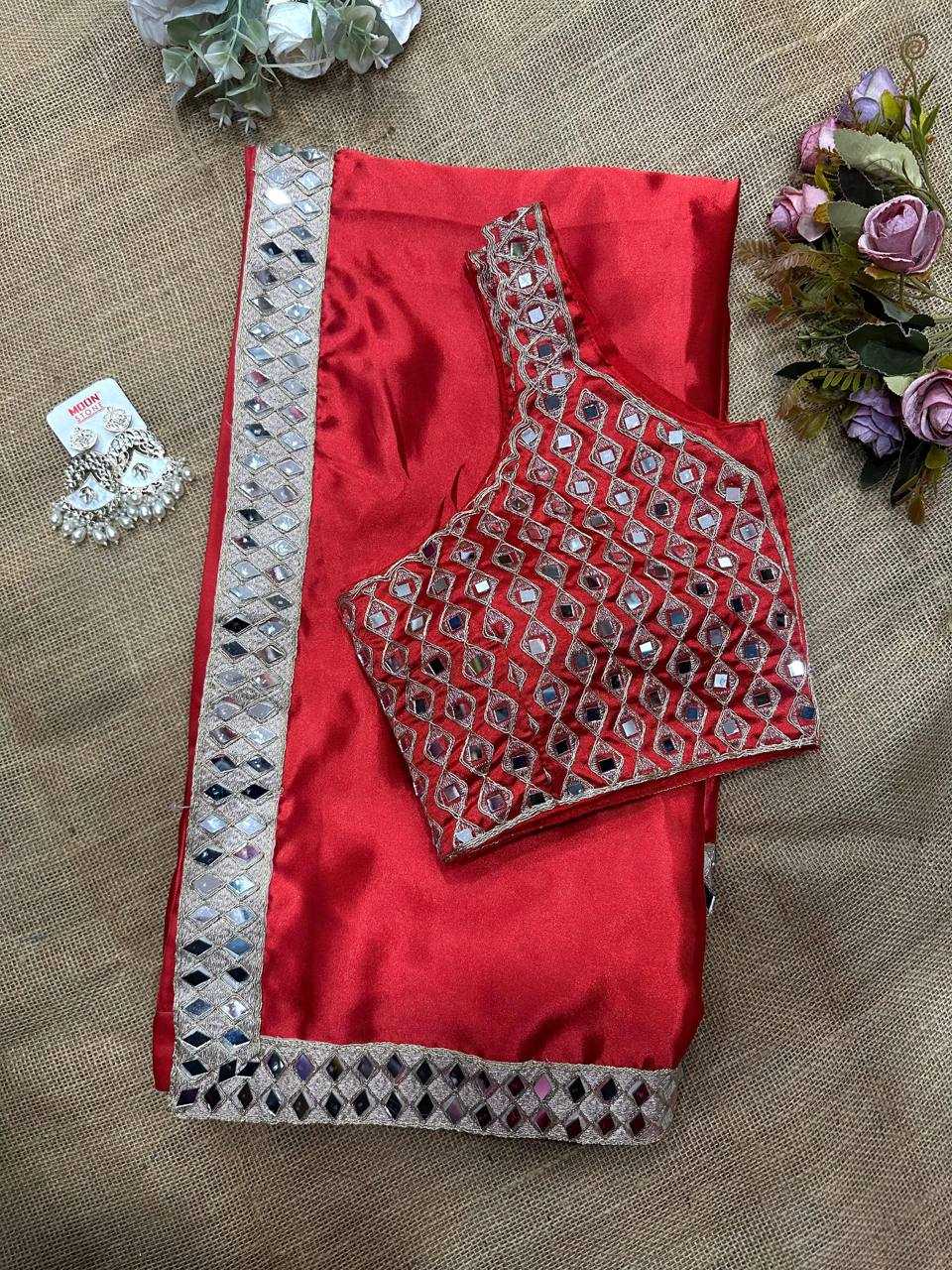 Ynf Satin Silk KESH509 124 Sarees Wholesale Designer Sarees Fancy Sarees Ladies Sarees Manufacturer