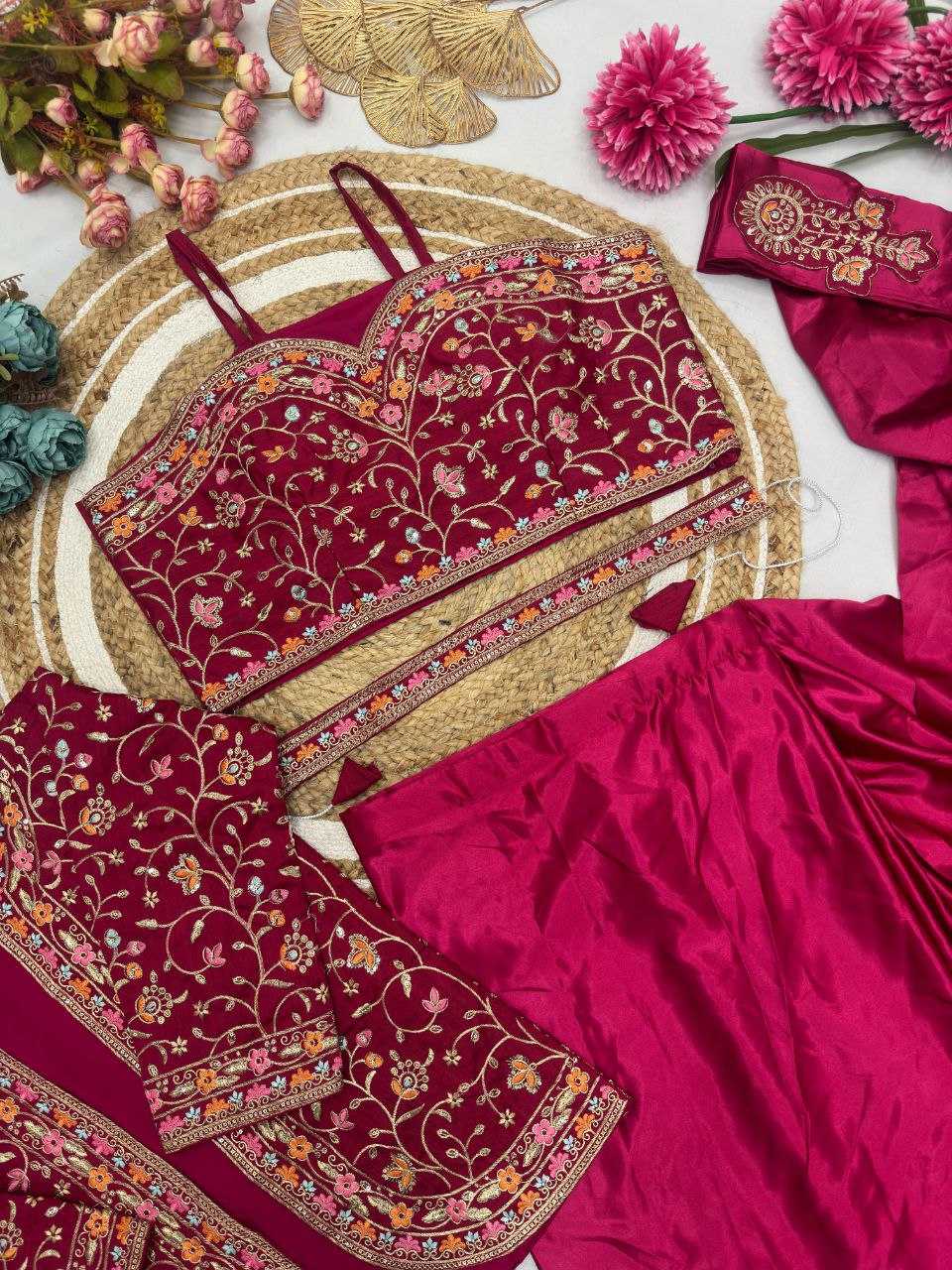 Ynf Satin Silk KESH516 9243 Sarees Wholesale Ready To Wear Sarees Party Wear Sarees Fancy Sarees Sequence Sarees Embroidered Sarees Manufacturer