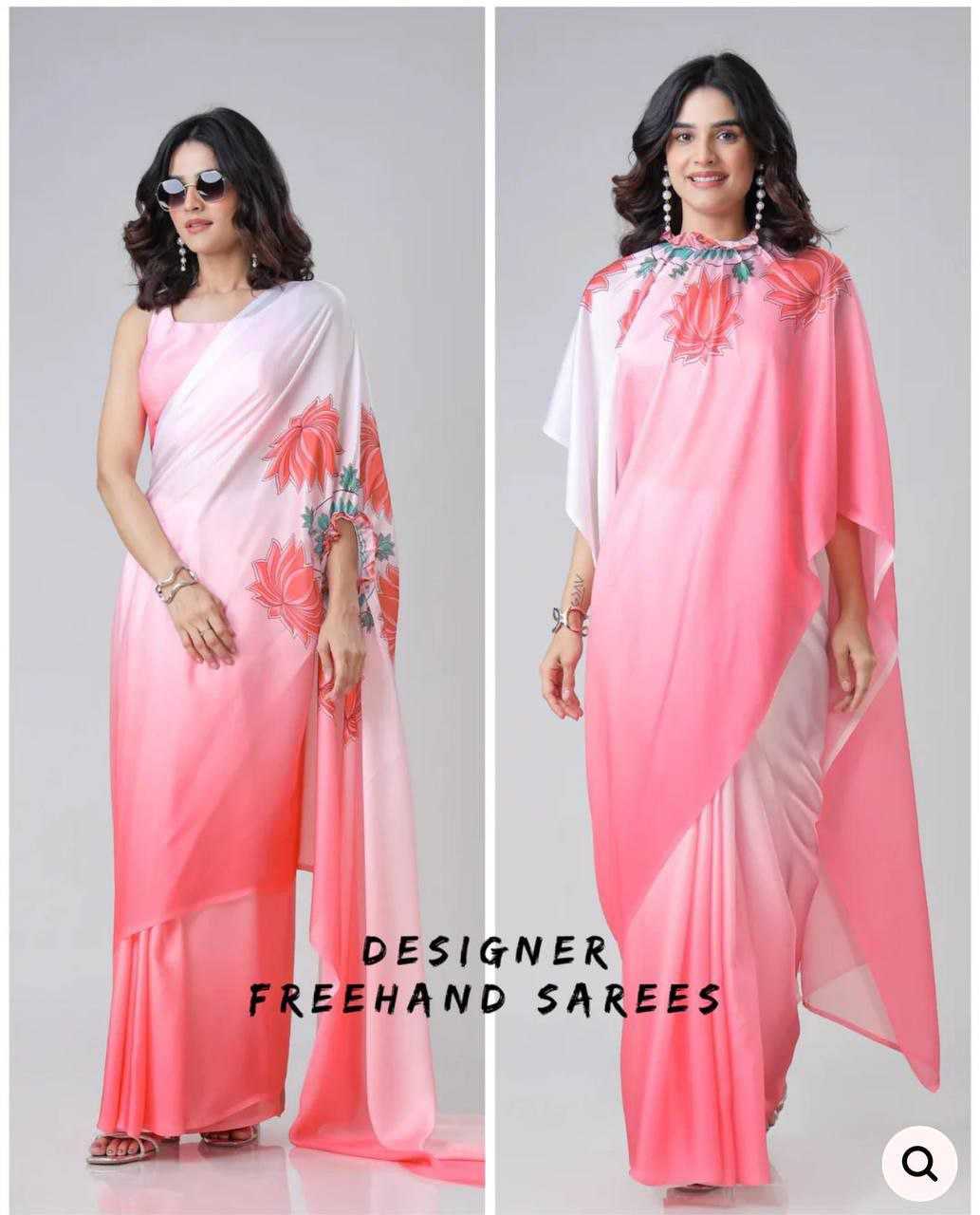 Ynf Satin Silk KESH516 9266 Sarees Wholesale Party Wear Sarees Fancy Sarees Printed Sarees Manufacturer