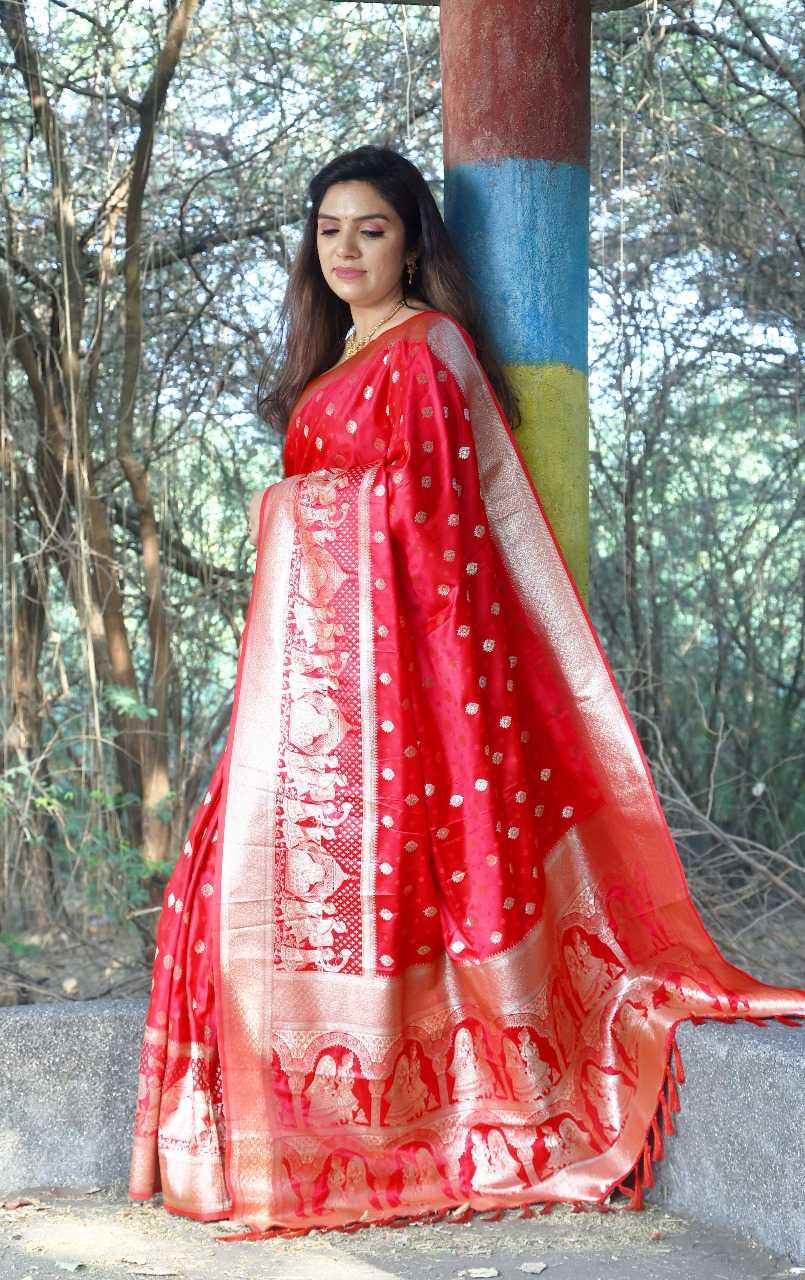 Ynf Satin Silk RIN144 CHUNARIYA Silk Sarees Wedding Collections Festive Collections Wholesale Soft Silk Sarees Kanjivaram Silk Sarees Red Silk Sarees Manufacturer