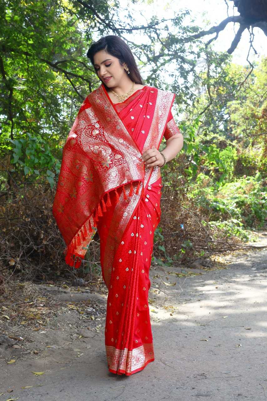 Ynf Satin Silk RIN144 CHUNARIYA Silk Sarees Wedding Collections Festive Collections Wholesale Soft Silk Sarees Kanjivaram Silk Sarees Red Silk Sarees Manufacturer