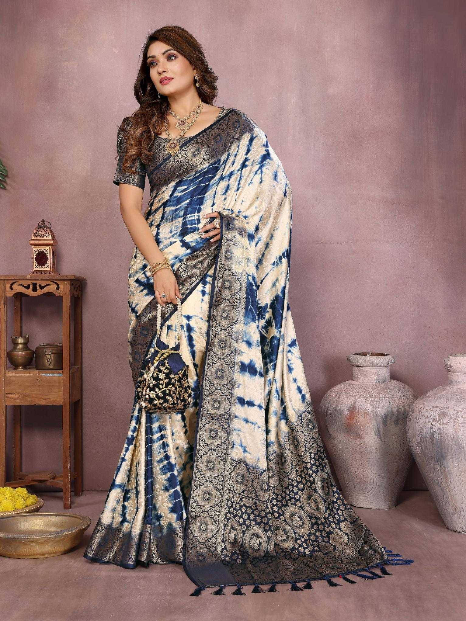 Ynf Satin Silk RIN183 SIMRAN Silk Sarees Wholesale Soft Silk Sarees Designer Silk Sarees Fancy Silk Sarees Manufacturer