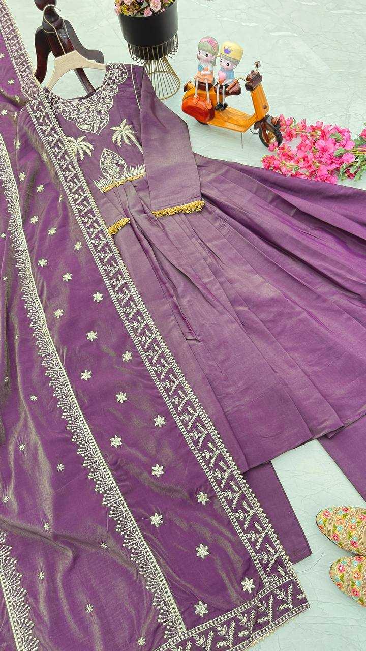 Ynf Shimmer silk KESH158 9007 Gowns Wedding Collections Festive Collections Wholesale Embroidery Gowns Silk Gowns Gown With Dupatta Manufacturer