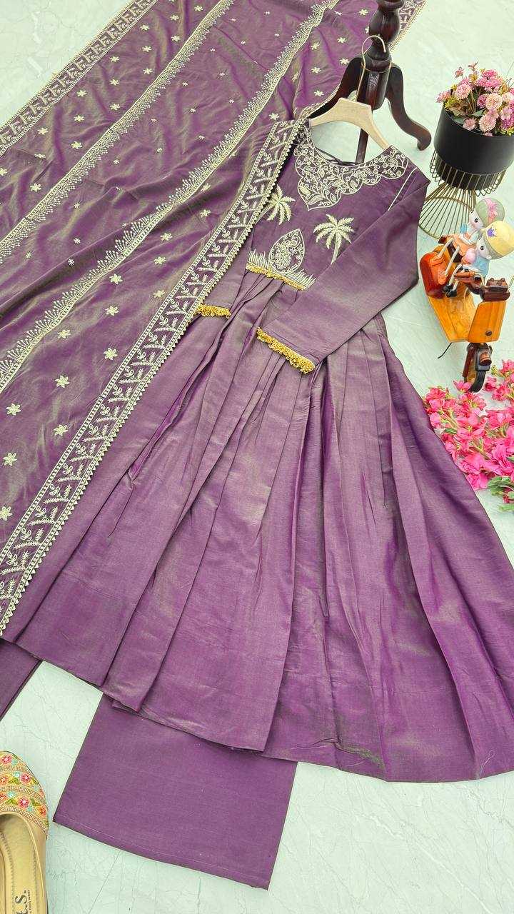 Ynf Shimmer silk KESH158 9007 Gowns Wedding Collections Festive Collections Wholesale Embroidery Gowns Silk Gowns Gown With Dupatta Manufacturer