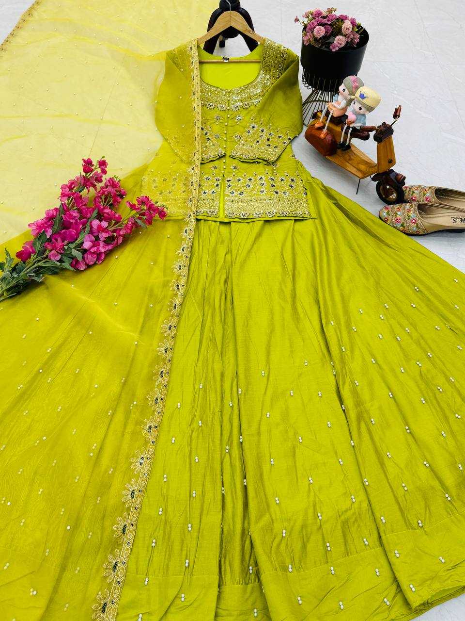 Ynf Shimmer silk KESH158 9008 Lehengas Wedding Collections Festive Collections Wholesale Designer Lehenga Silk Lehenga Wedding Outfits Manufacturer