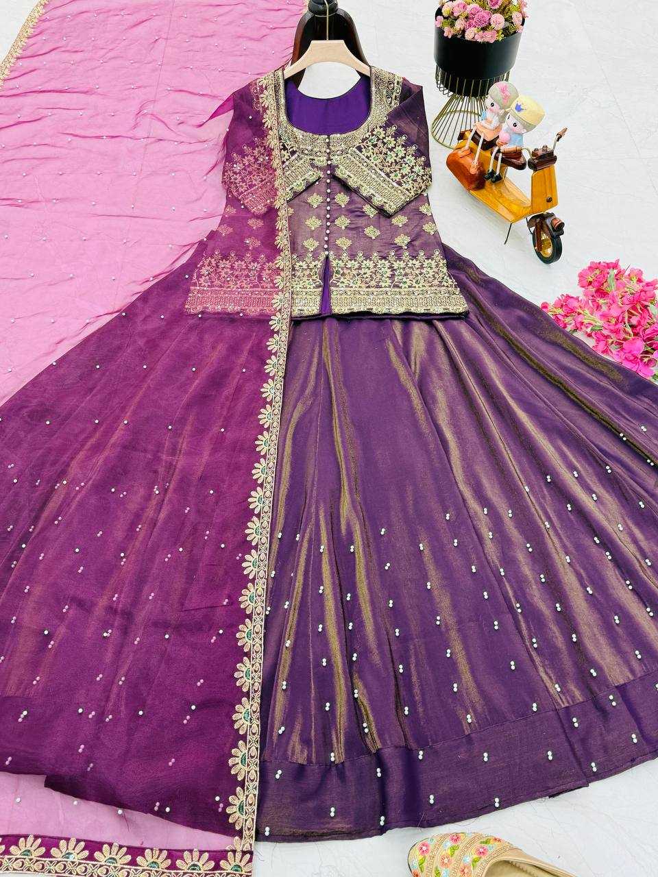 Ynf Shimmer silk KESH158 9008 Lehengas Wedding Collections Festive Collections Wholesale Designer Lehenga Silk Lehenga Wedding Outfits Manufacturer