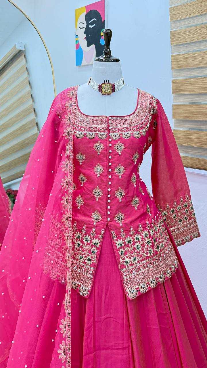 Ynf Shimmer silk KESH158 9008 Lehengas Wedding Collections Festive Collections Wholesale Designer Lehenga Silk Lehenga Wedding Outfits Manufacturer