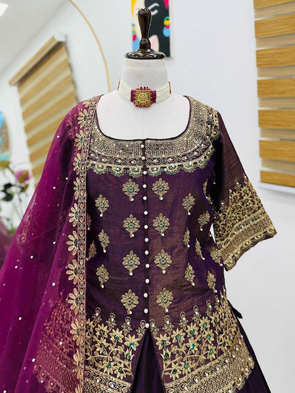 Ynf Shimmer silk KESH158 9008 Lehengas Wedding Collections Festive Collections Wholesale Designer Lehenga Silk Lehenga Wedding Outfits Manufacturer
