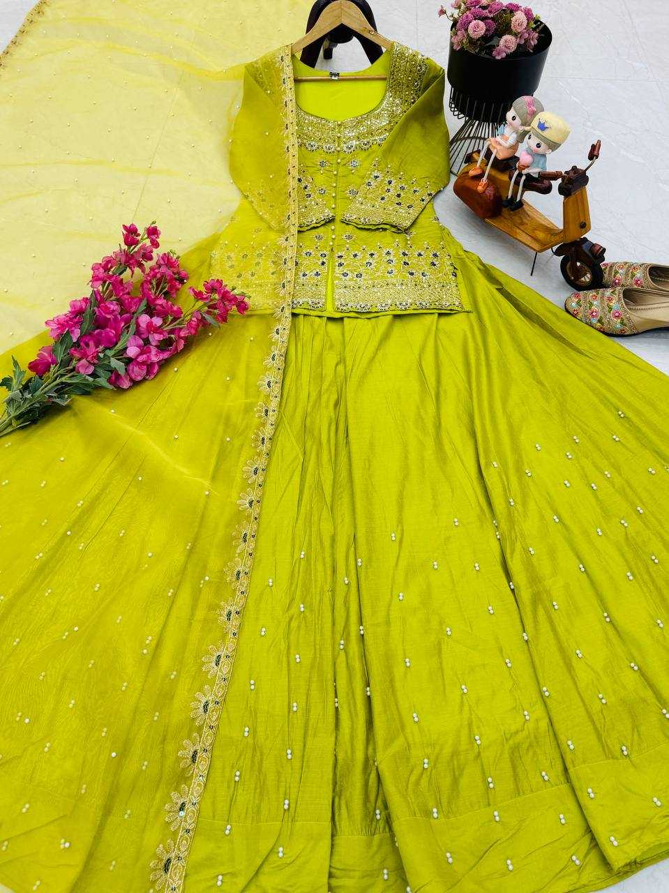 Ynf Shimmer silk KESH158 9008 Lehengas Wedding Collections Festive Collections Wholesale Designer Lehenga Silk Lehenga Wedding Outfits Manufacturer