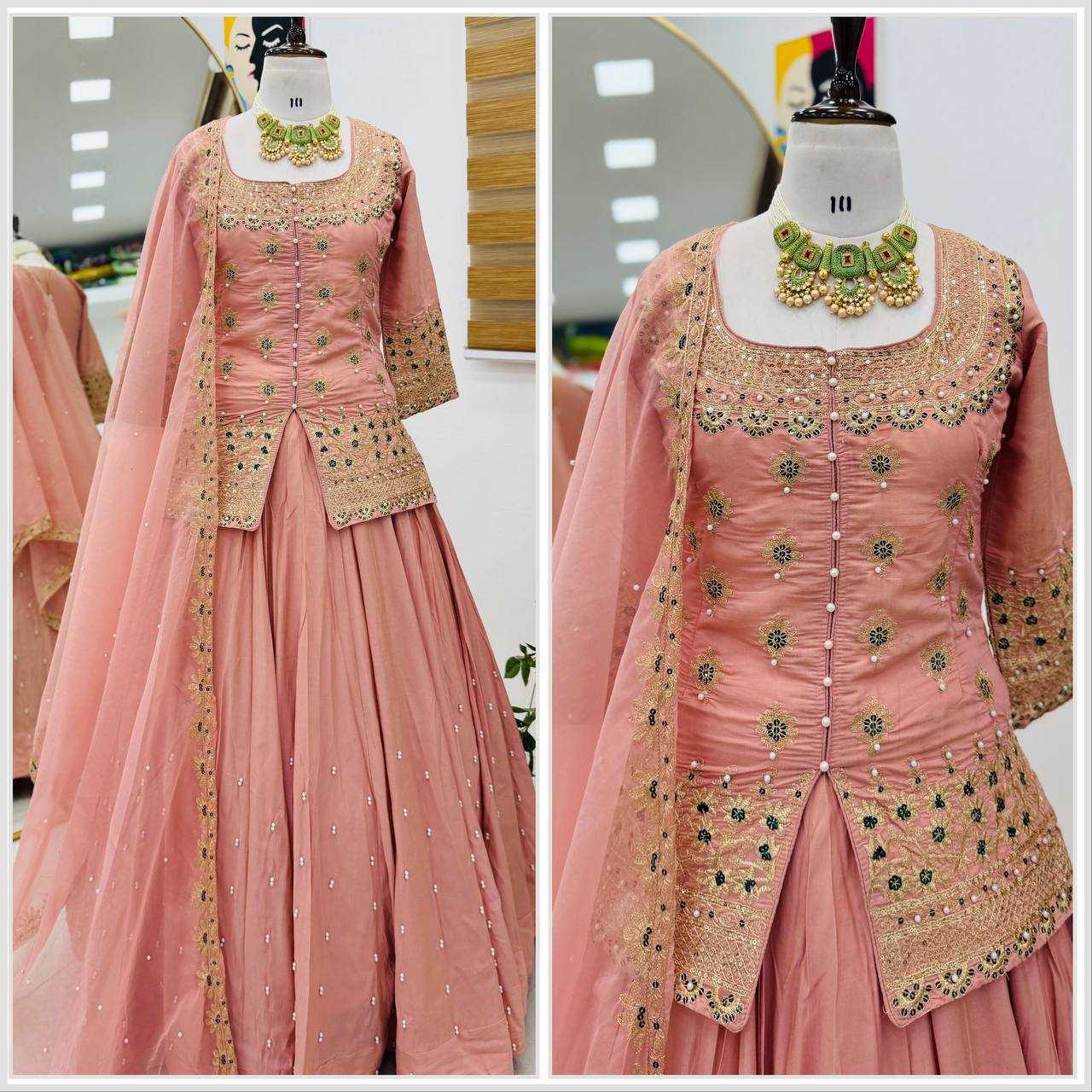 Ynf Shimmer silk KESH158 9008 Lehengas Wedding Collections Festive Collections Wholesale Designer Lehenga Silk Lehenga Wedding Outfits Manufacturer