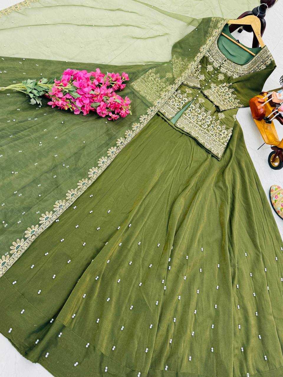 Ynf Shimmer silk KESH158 9008 Lehengas Wedding Collections Festive Collections Wholesale Designer Lehenga Silk Lehenga Wedding Outfits Manufacturer